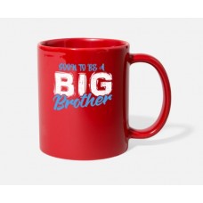 Soon To Big Brother Red Mugs